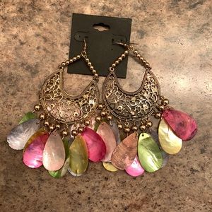 Shell like earrings!!!!